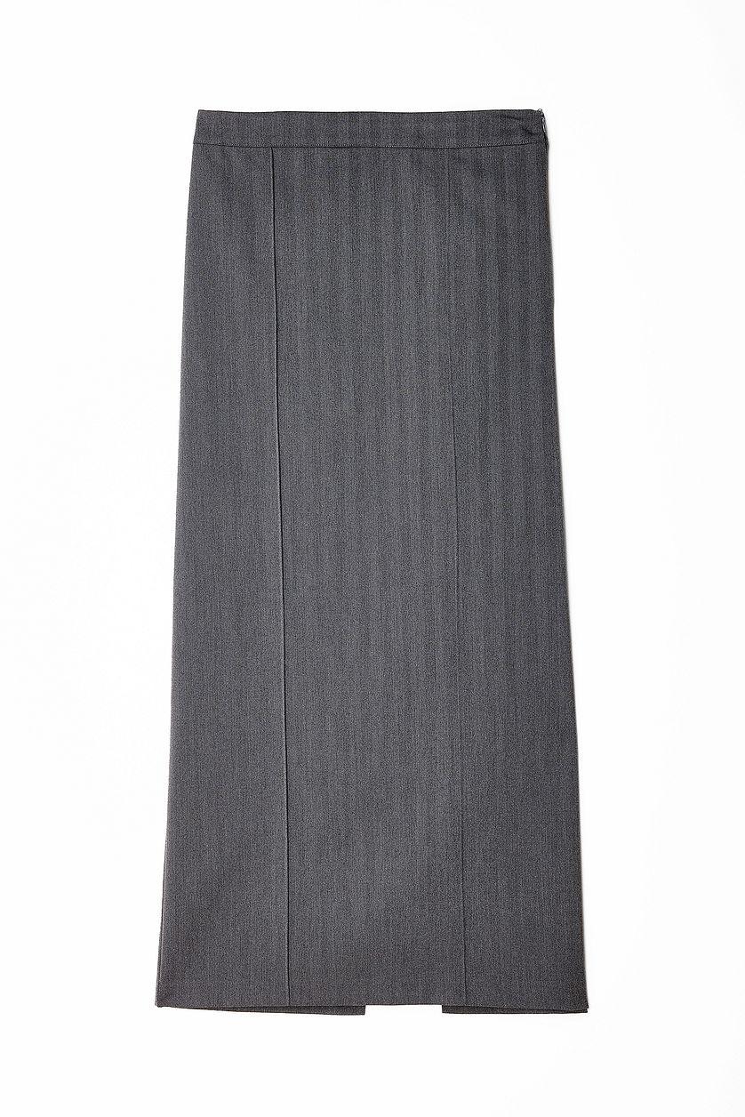 Seam Detail Straight Maxi Skirt Product Image