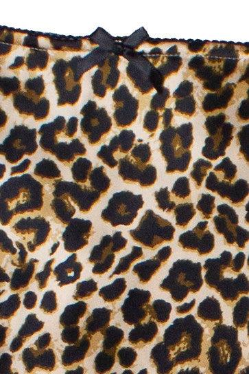 Patterned Satin Slip Skirt Product Image