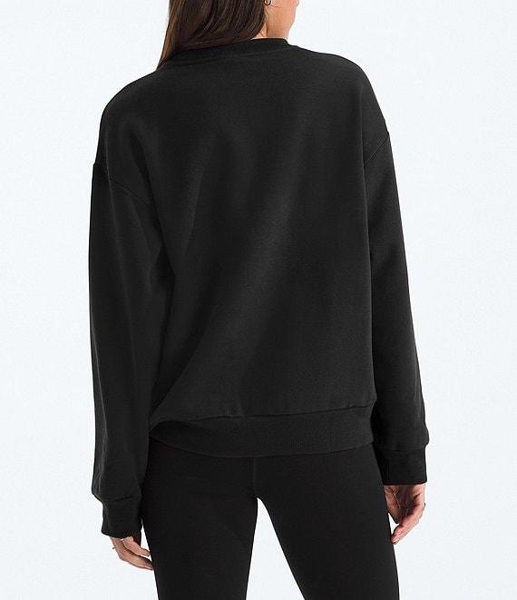 The North Face Evolution Embroidered Logo Crew Neck Long Sleeve Pullover Product Image