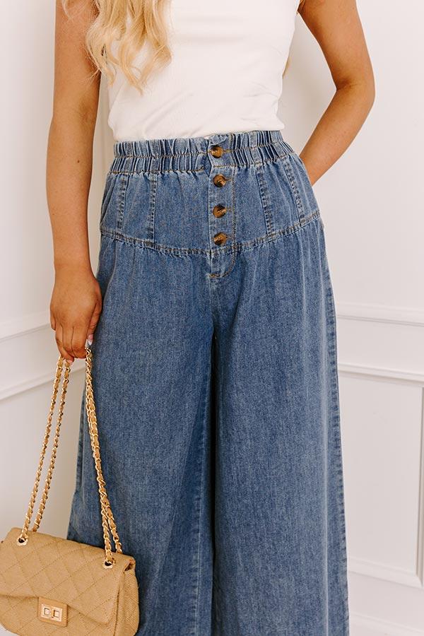 The Carlie High Waist Wide Leg Pants Product Image