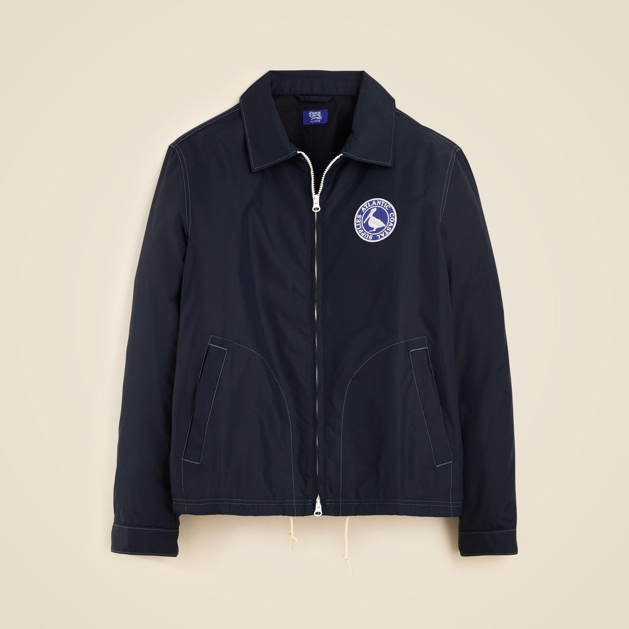 Atlantic Coastal Supplies X J.Crew windbreaker in recycled nylon Product Image
