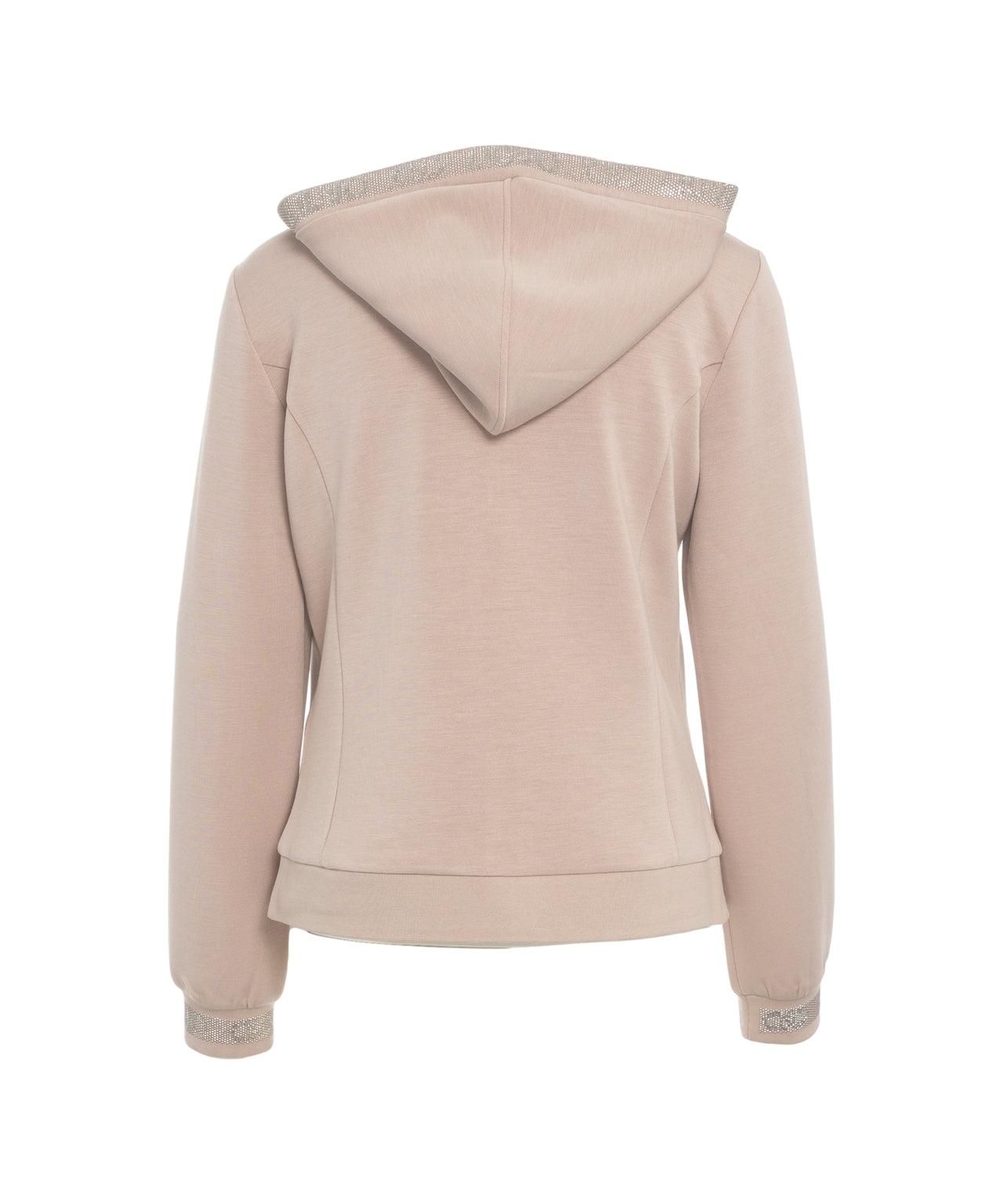 Hoodie with rhinestones Product Image