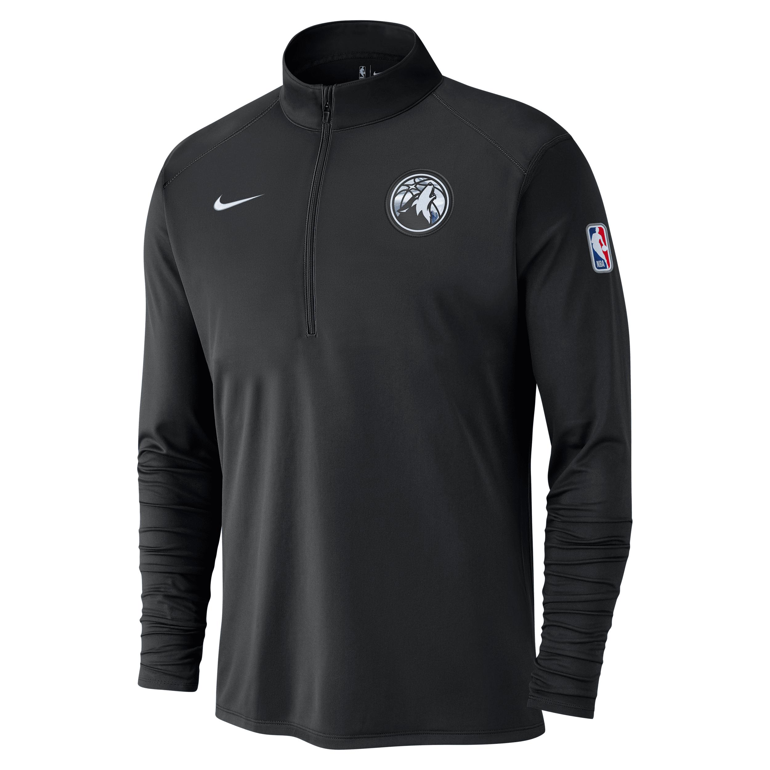 Portland Trail Blazers City Edition Nike Men's Dri-FIT NBA 1/2-Zip Long-Sleeve Top Product Image