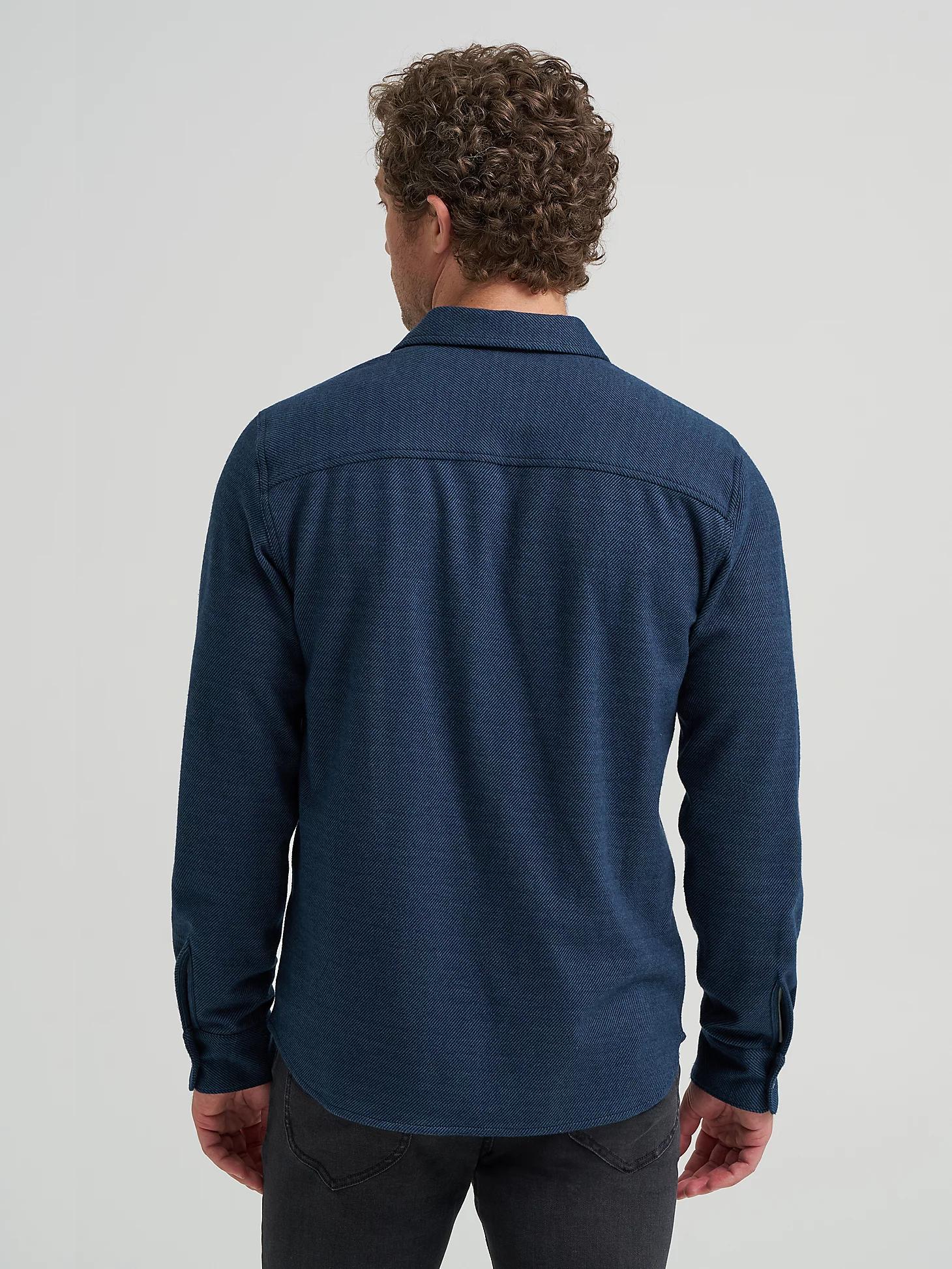 Men's Brushed Knit Shop Shirt | Men's Tops & Tees | Lee® Product Image