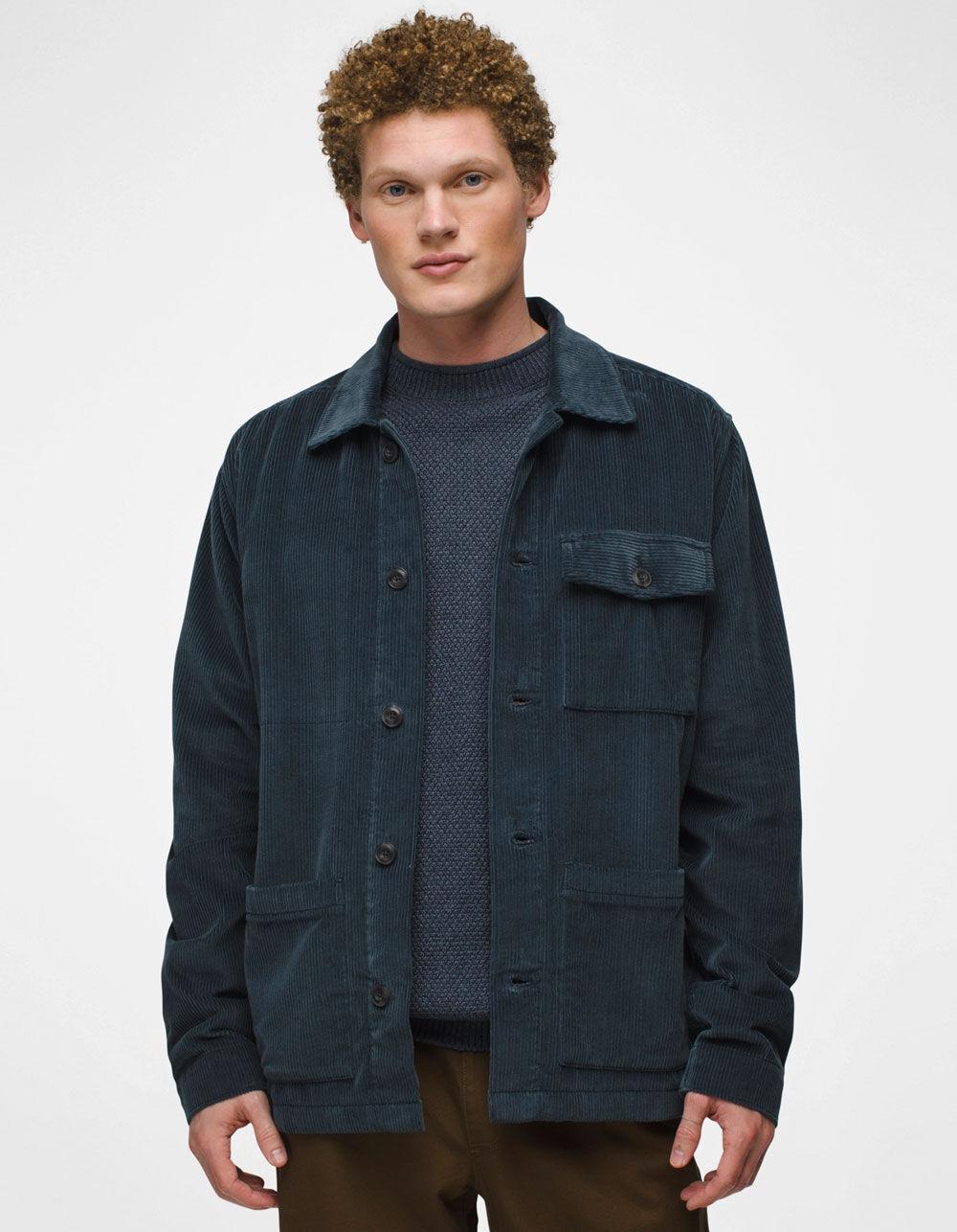 PRANA Ridgecrest Mens Chore Coat - NAVY Product Image
