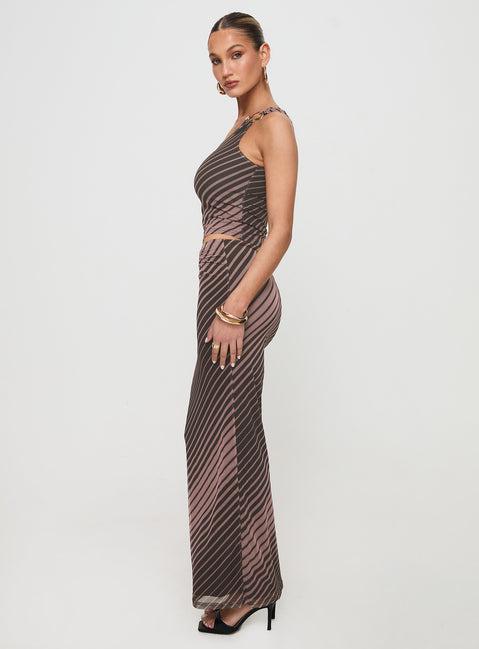 Whiley Maxi Skirt Multi Stripe Product Image