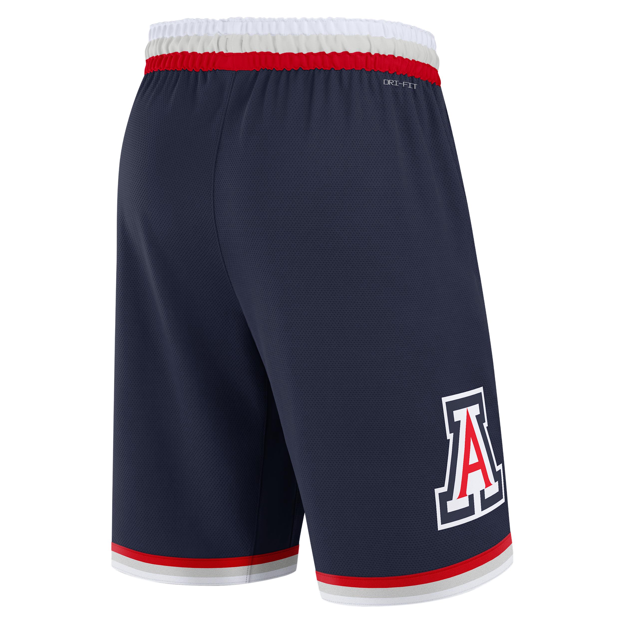Arizona Replica Basketball Nike Mens Dri-FIT College Shorts | NCBS09MAUAC-H45 Product Image