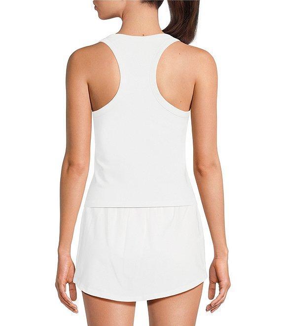 Under Armour Solid Knit High Neck Sleeveless Motion Tank Top Product Image
