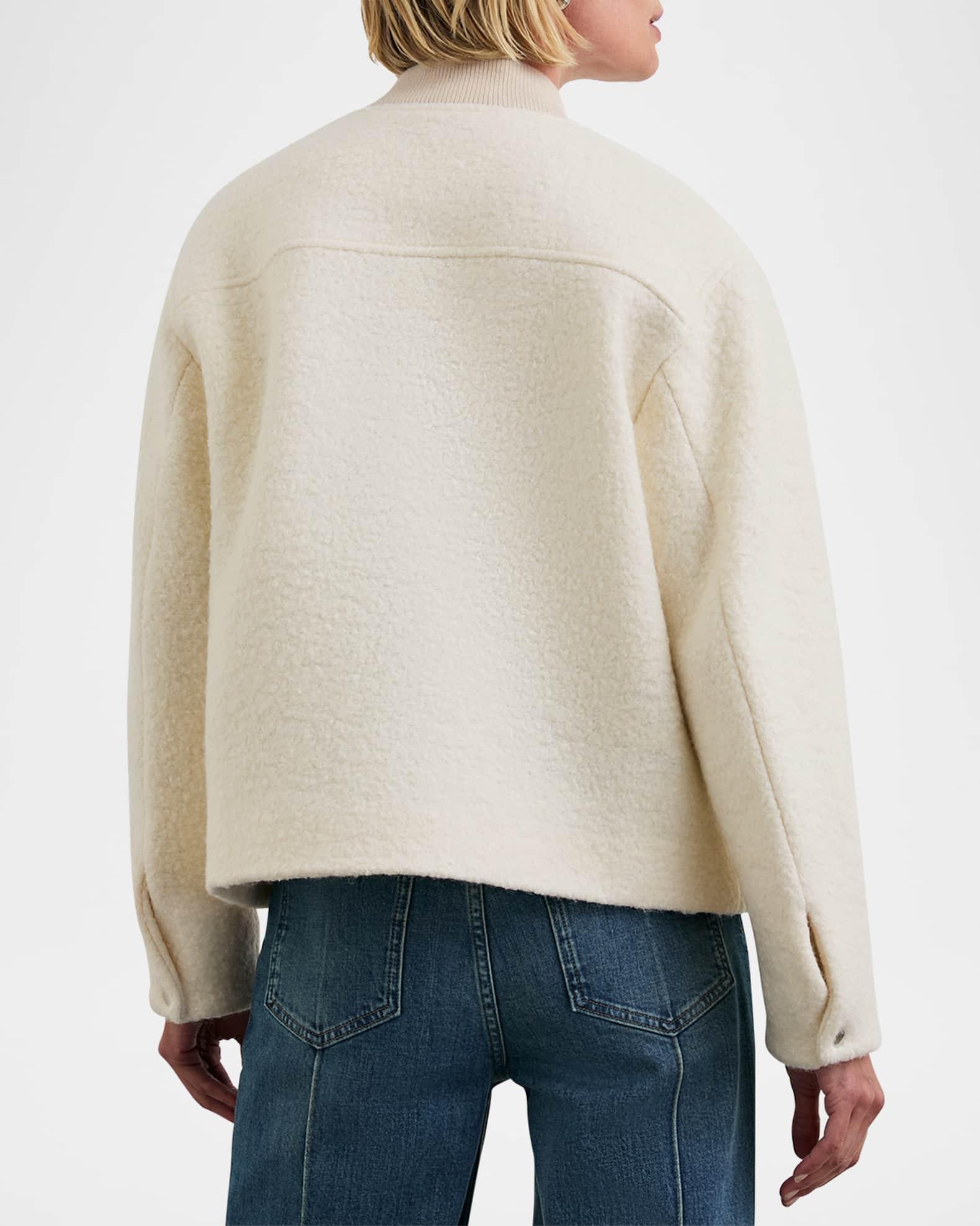 Kinsley Boucle Bomber Jacket Product Image