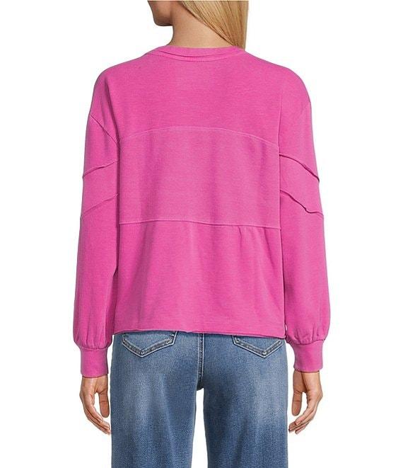 Westbound Ribbed Long Sleeve Crewneck Product Image