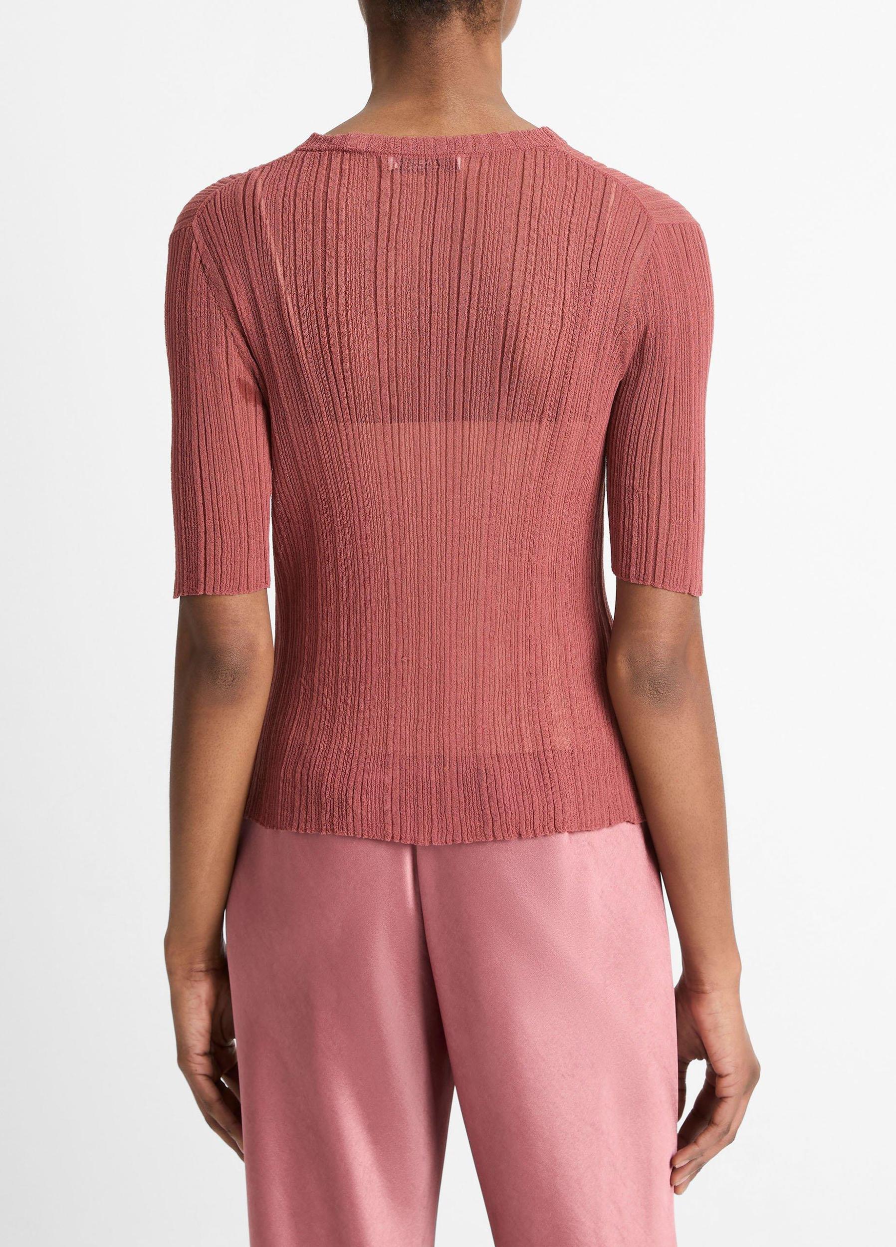 Italian Cotton-Blend Double-Layer Top Product Image