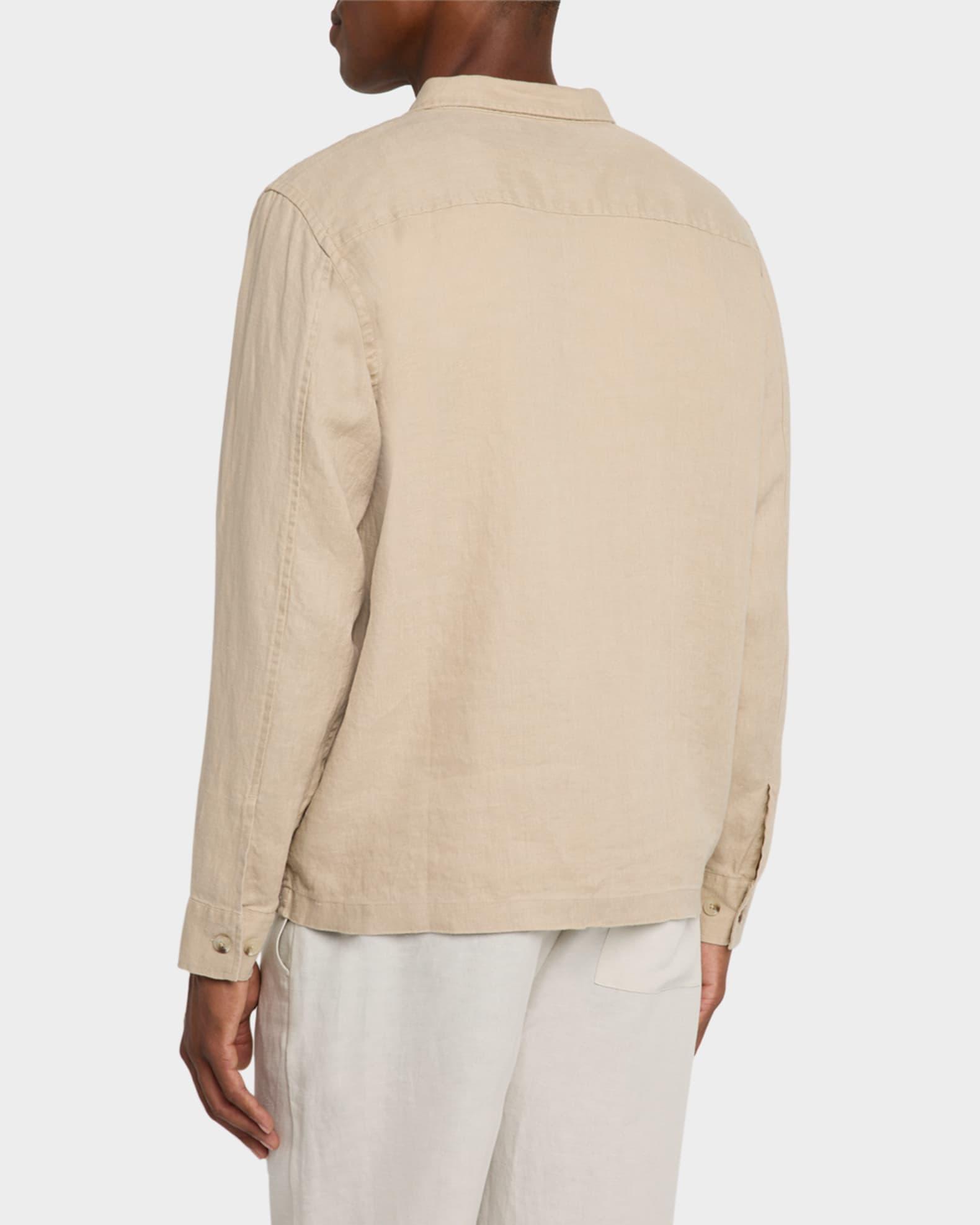 Men's Linen Overshirt Product Image