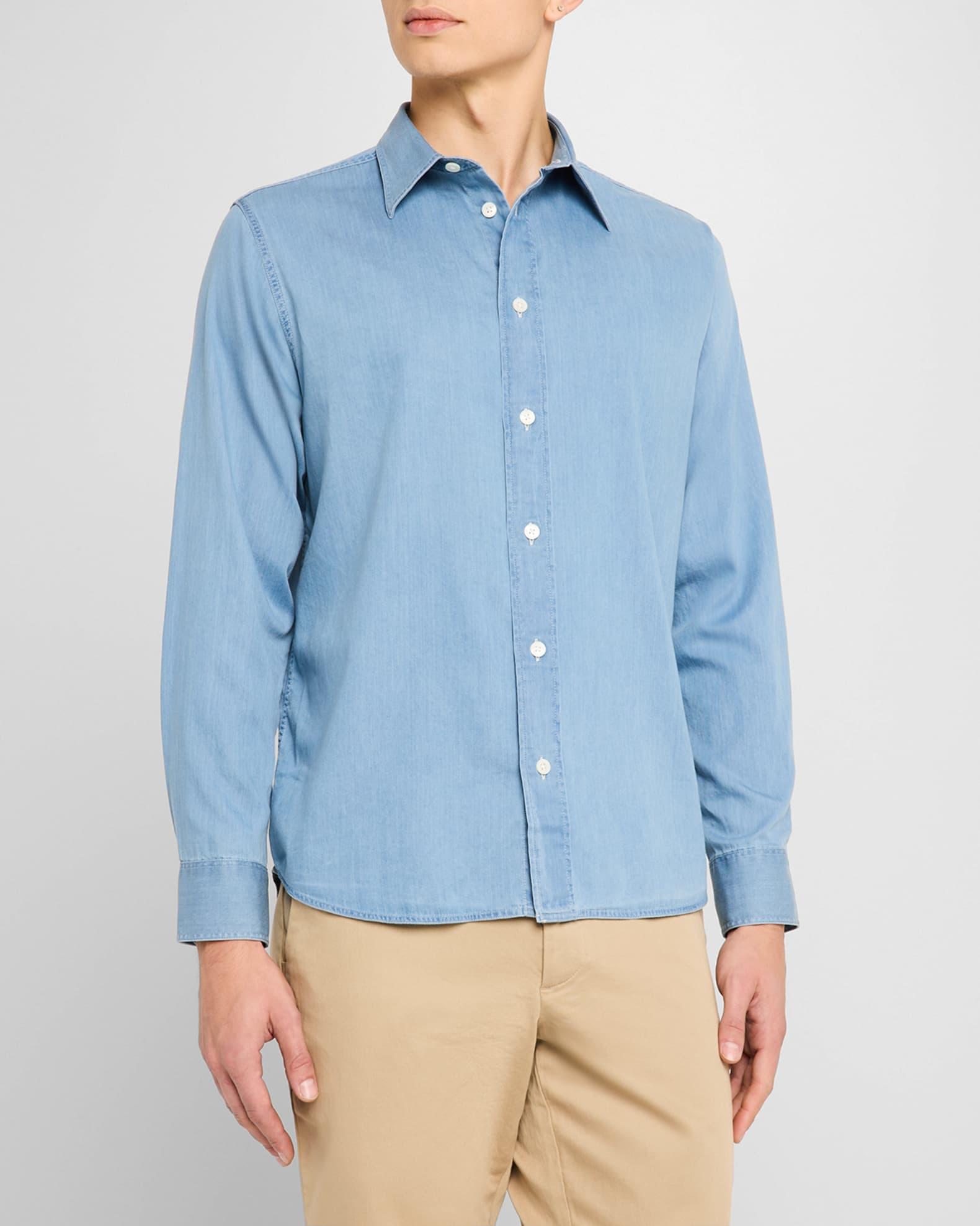 Men's Colby Denim Shirt Product Image