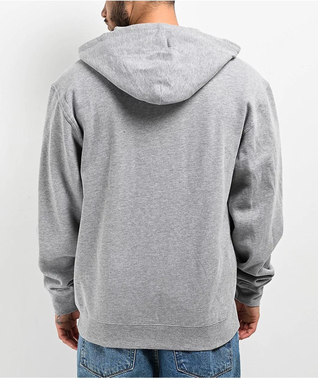Empyre Skate Graffiti Logo Grey Hoodie Product Image