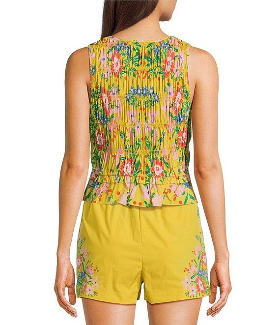 Chelsea & Violet Natalie Tie-Front Sleeveless Coordinating Blouse Product Image