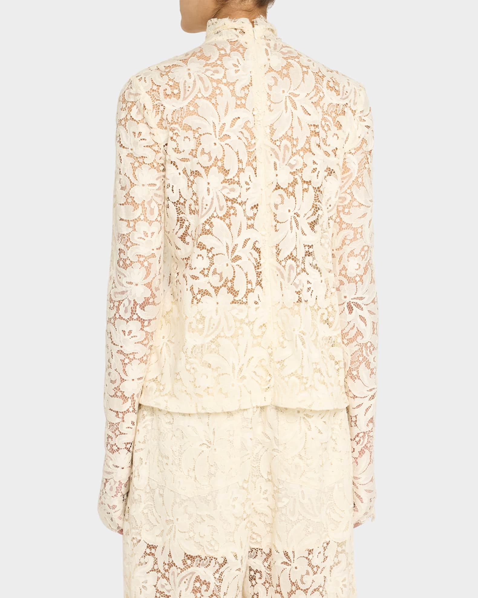 Indy Lace Turtleneck Top Product Image