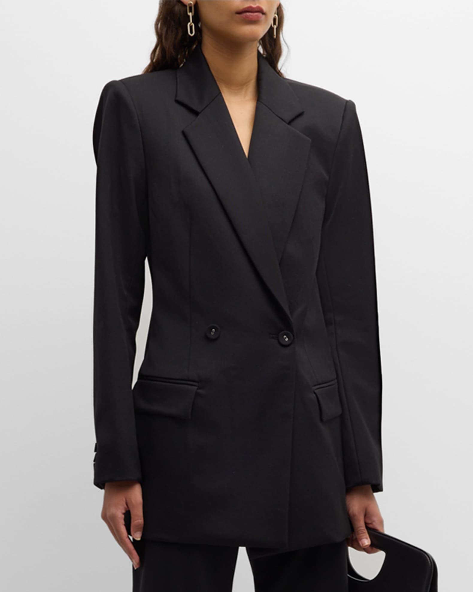 The Riley Blazer Jacket with Split Back Product Image