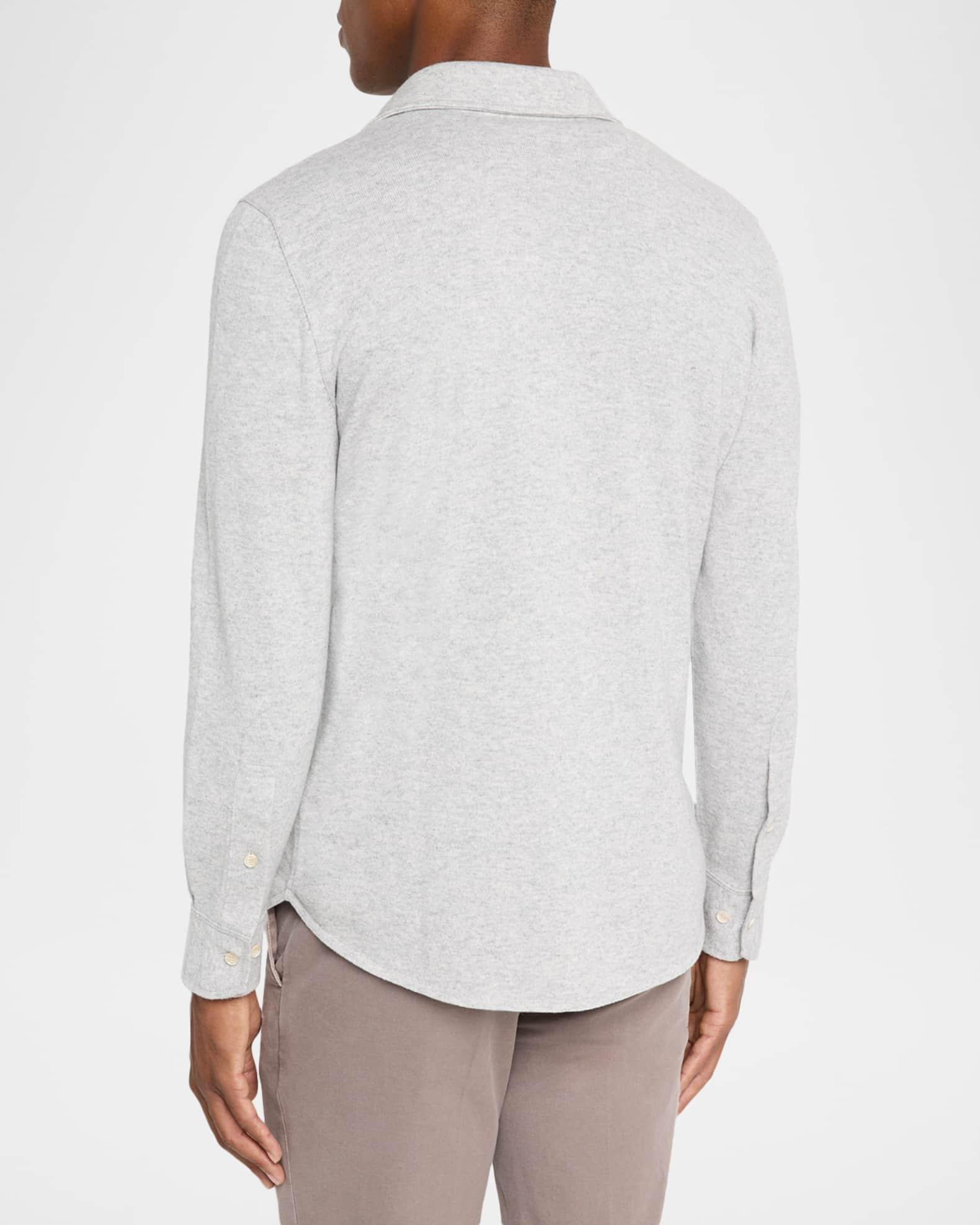 Men's Cashmere Wool Snap Front Western Shirt Product Image