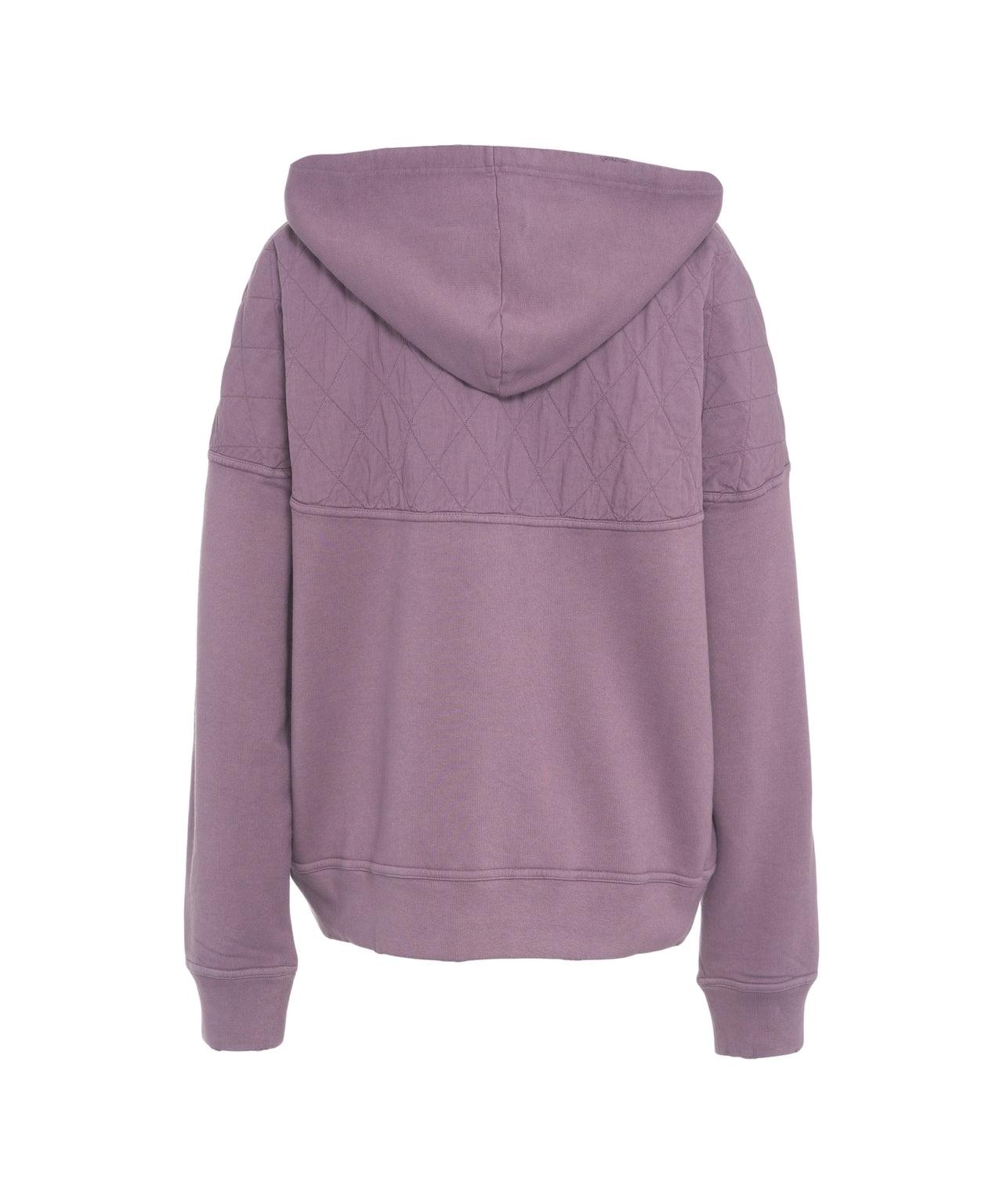 Hoodie with quilted detail Product Image