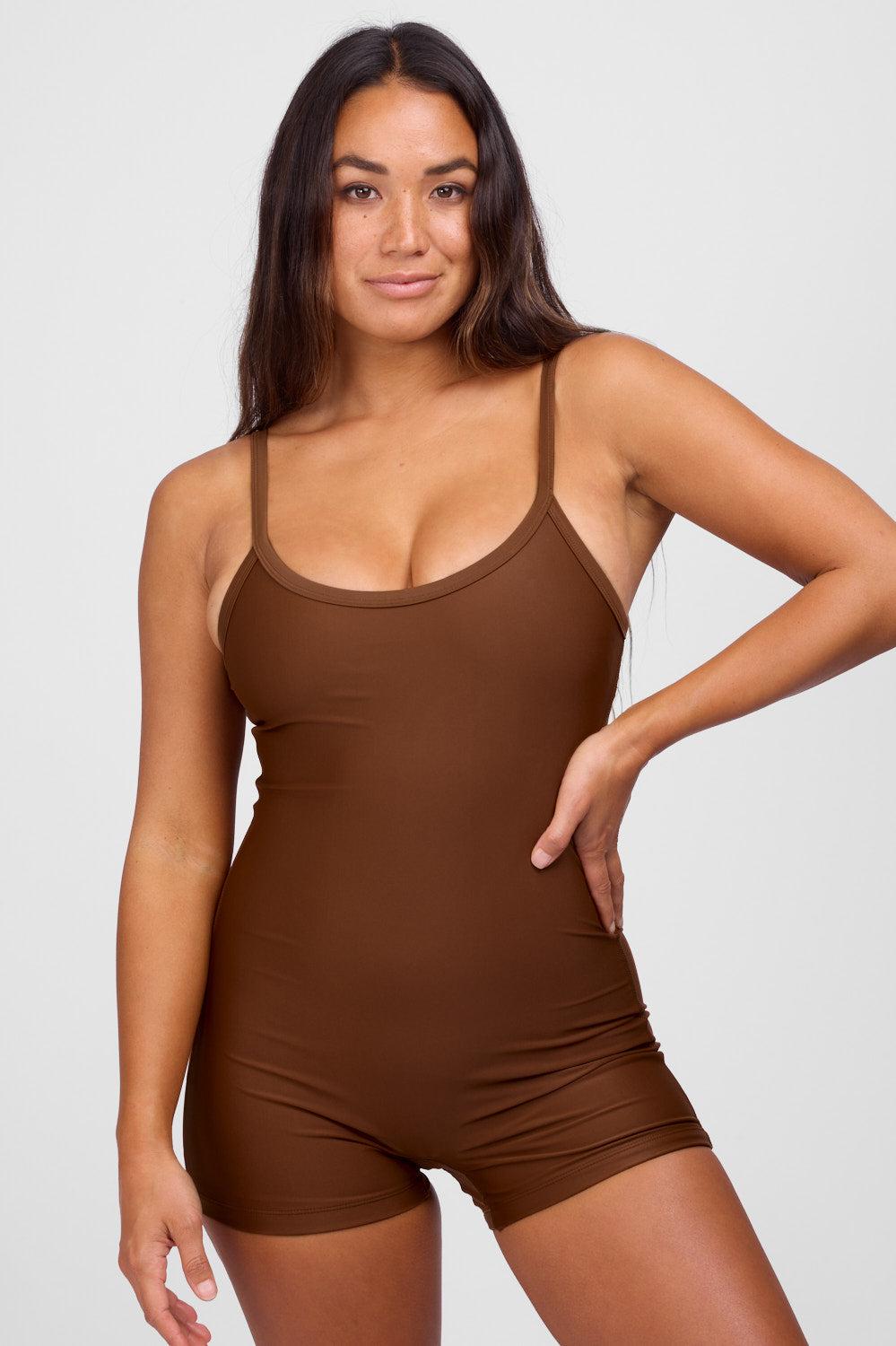 Rebecca Romper One Piece Swimsuit Female Product Image