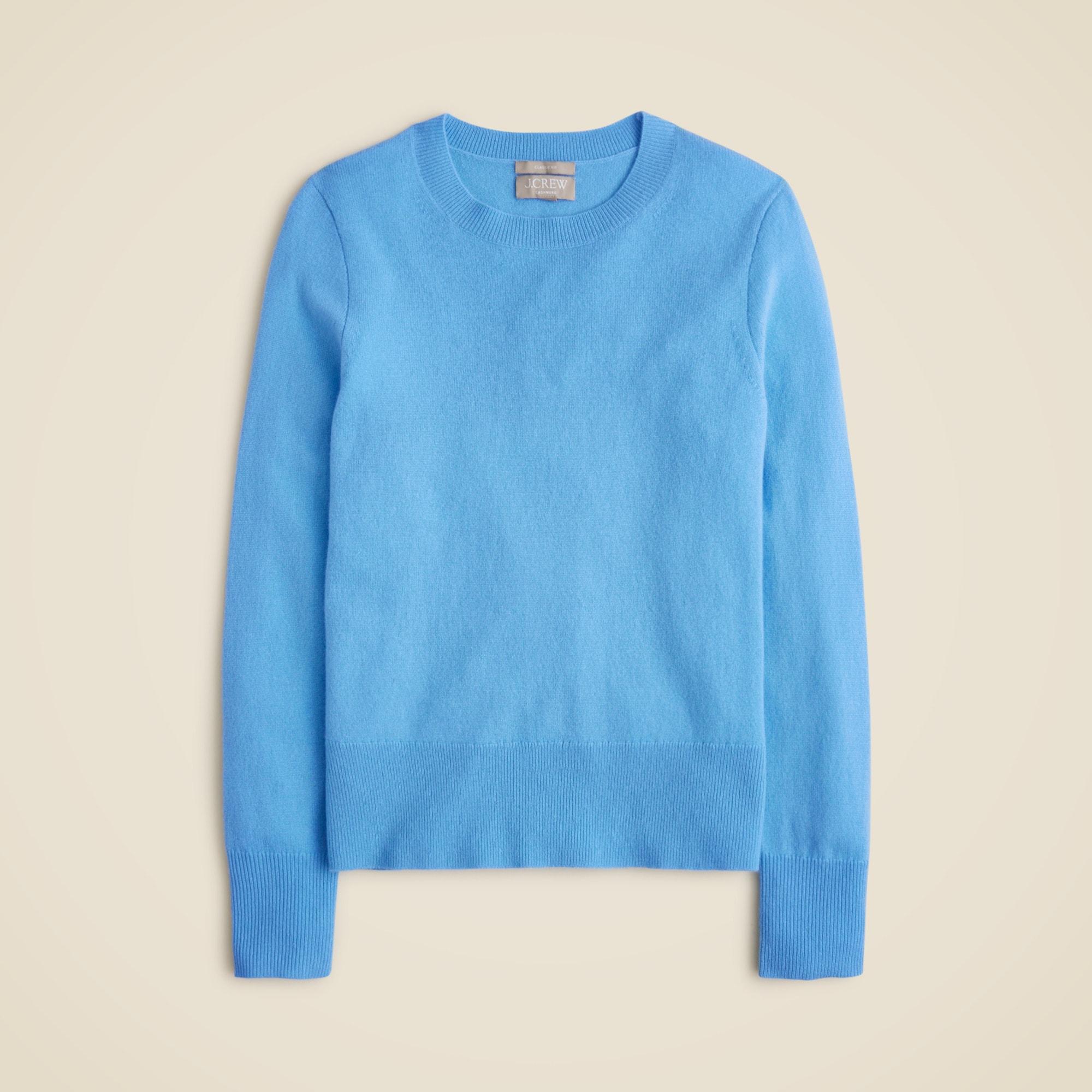 Cashmere classic-fit crewneck sweater Product Image