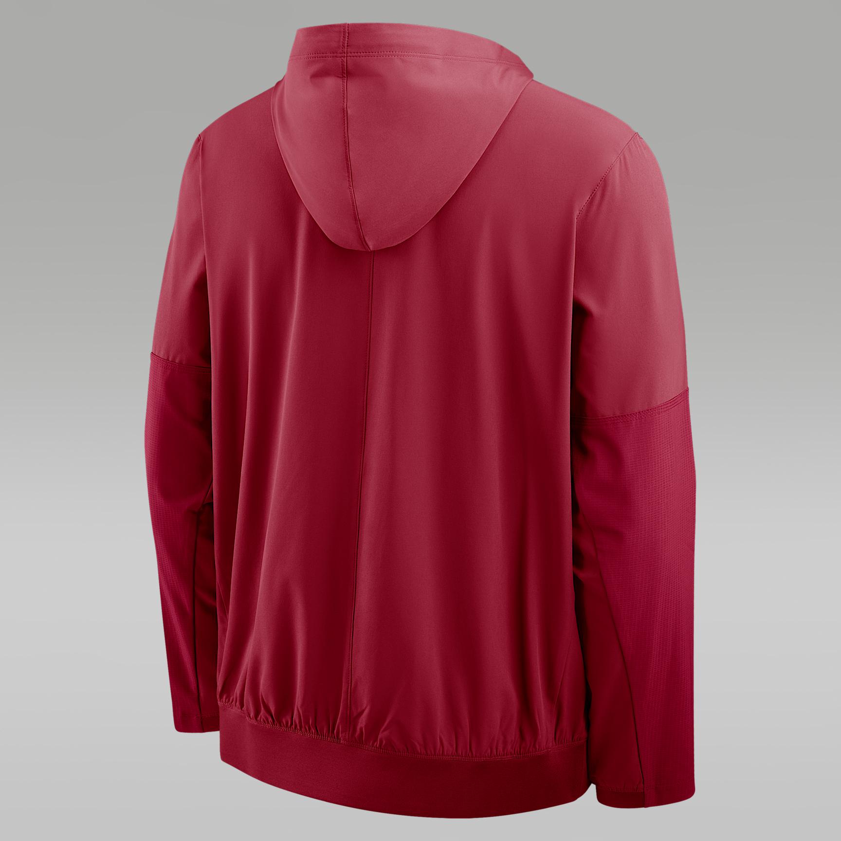 Alabama Anorak Nike Mens College 1/2-Zip Hooded Jacket | 03AT0DWVABN-PTU Product Image