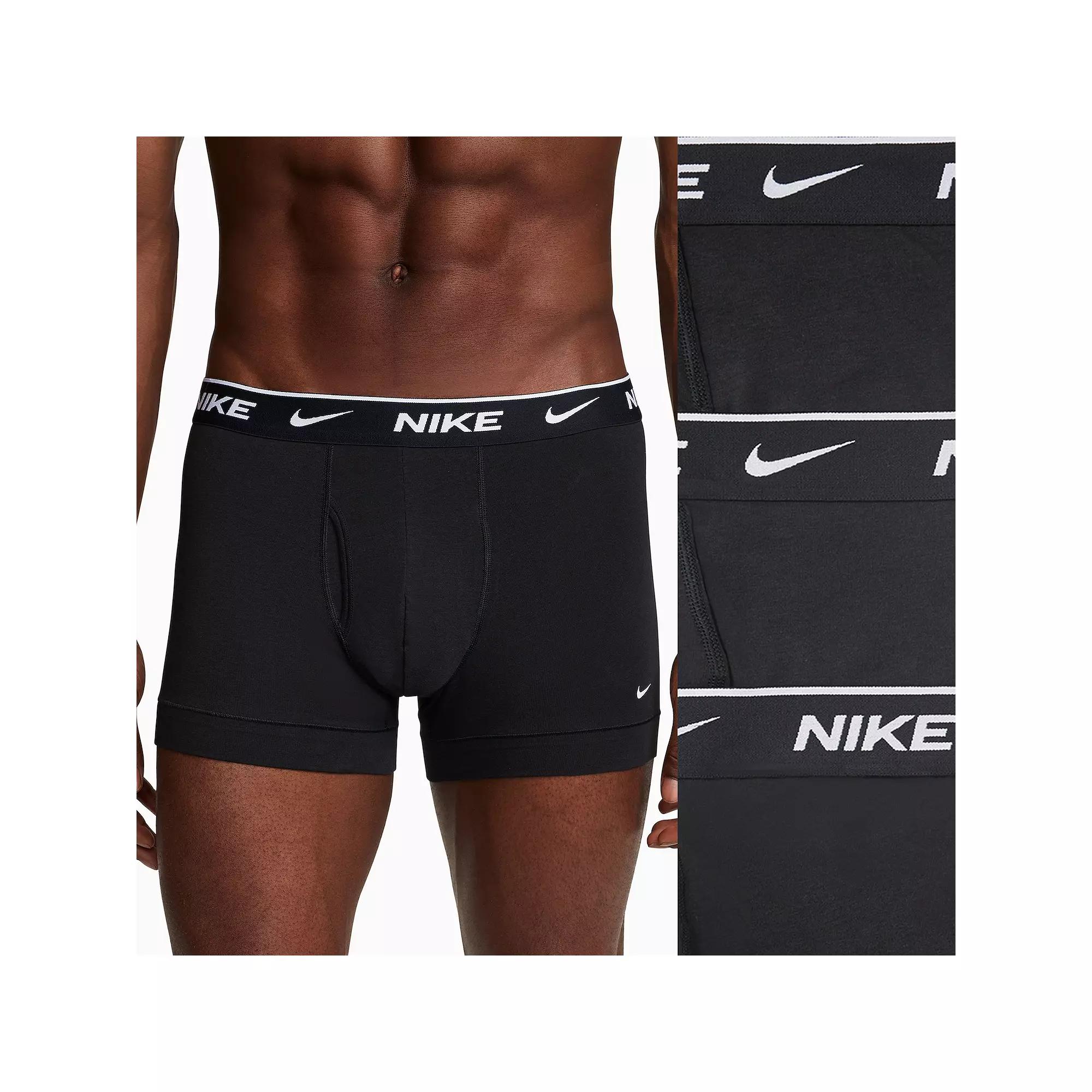 Nike Mens Essential Cotton Stretch Dri-FIT Trunks (3-Pack) | KE1166-001 Product Image