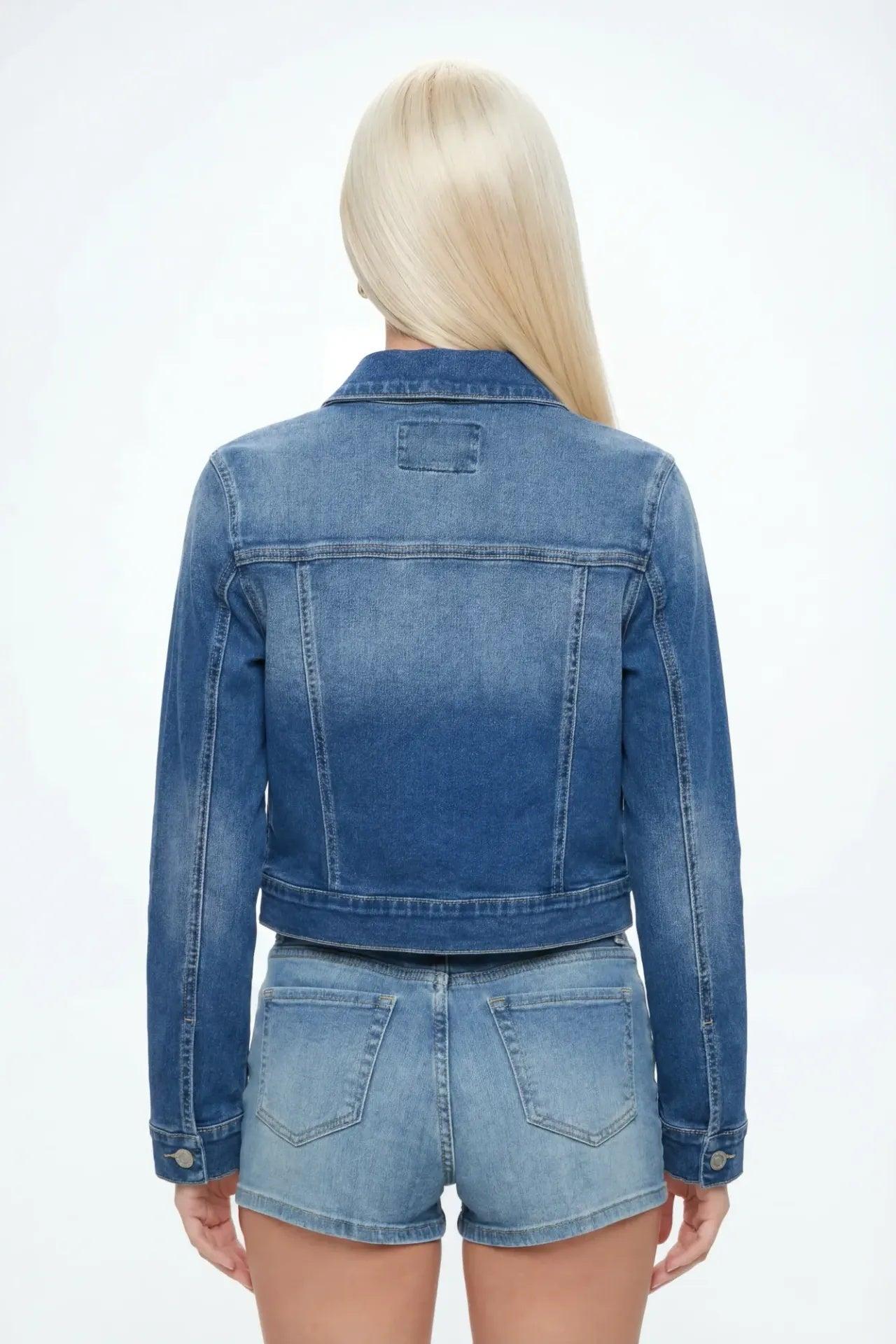 Classic Denim Jacket Female Product Image