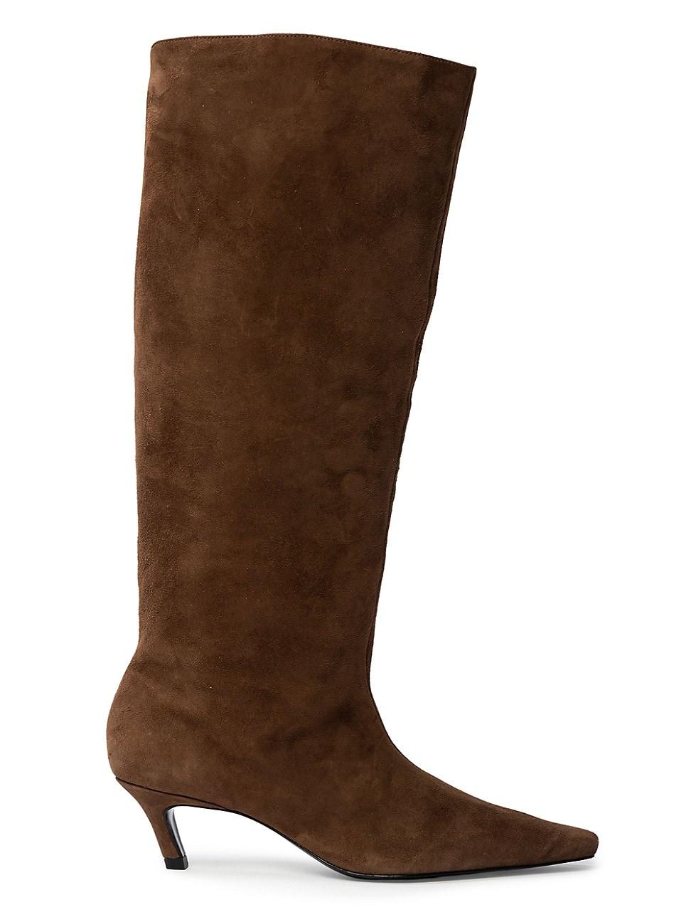 Womens Stass 50MM Suede Boots Product Image