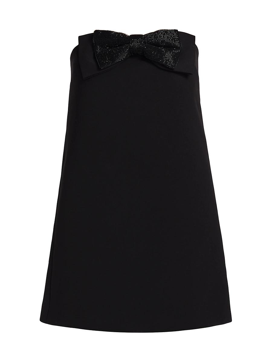 Womens Diamant Crepe Bandeau Minidress Product Image