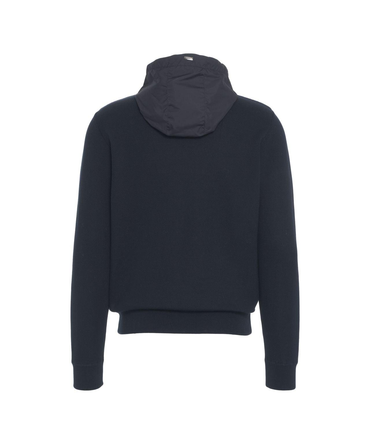 Tricot jacket with padded front Product Image