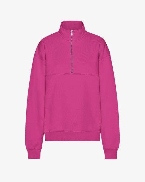 Organic Quarter Zip - Soft Lavender Product Image