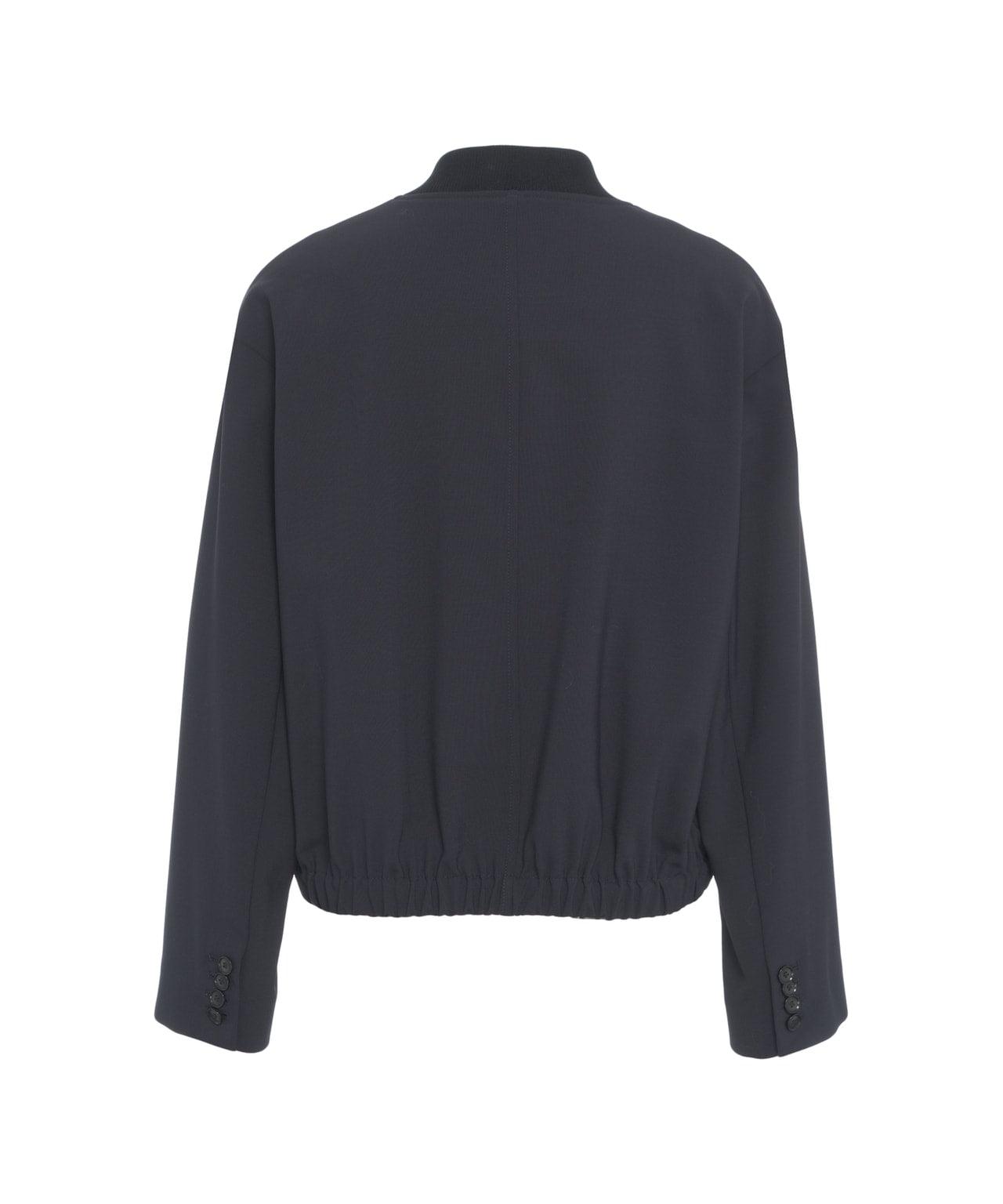 Virgin wool blend blouson Product Image