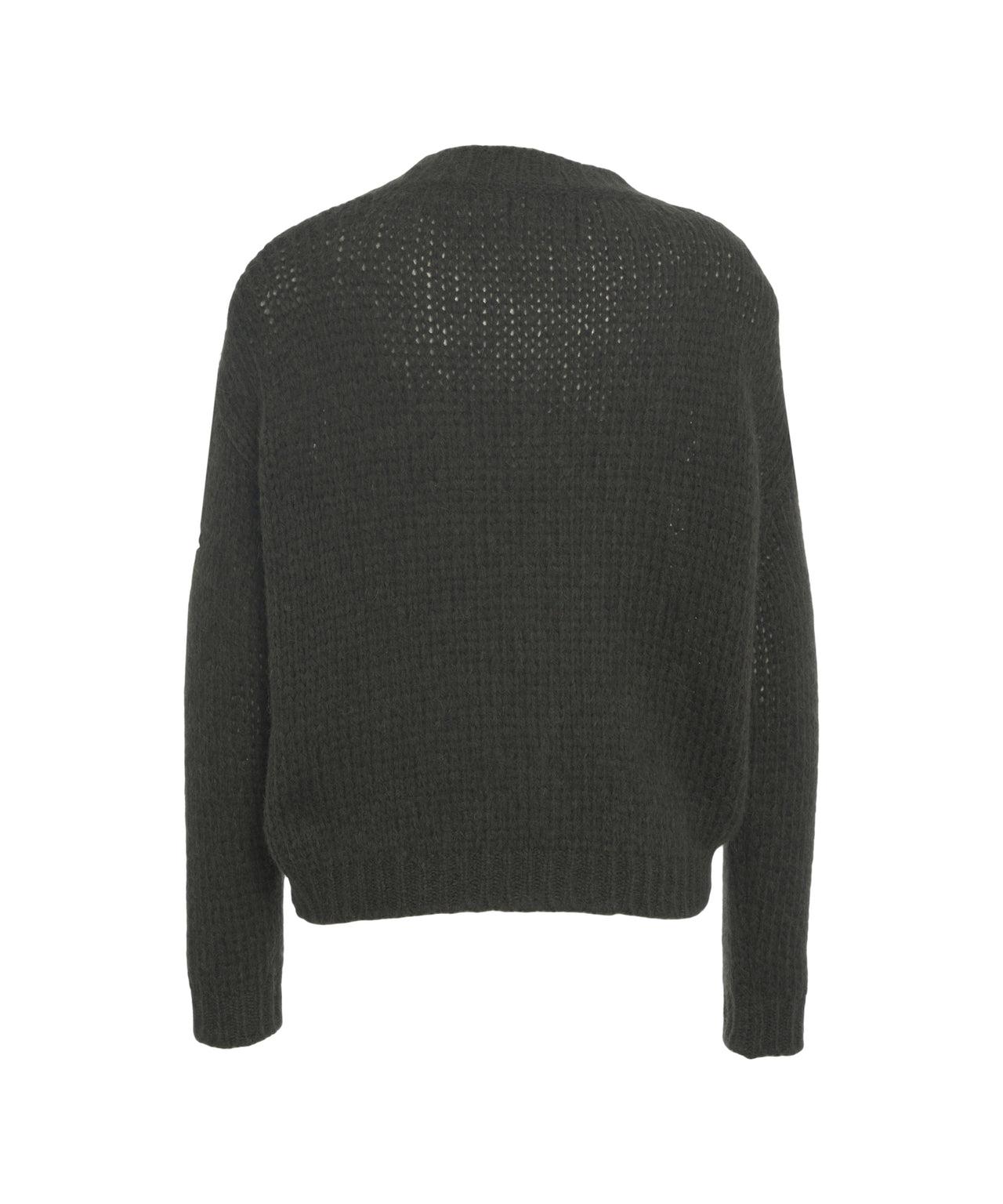 Knit cardigan with V-neck Product Image