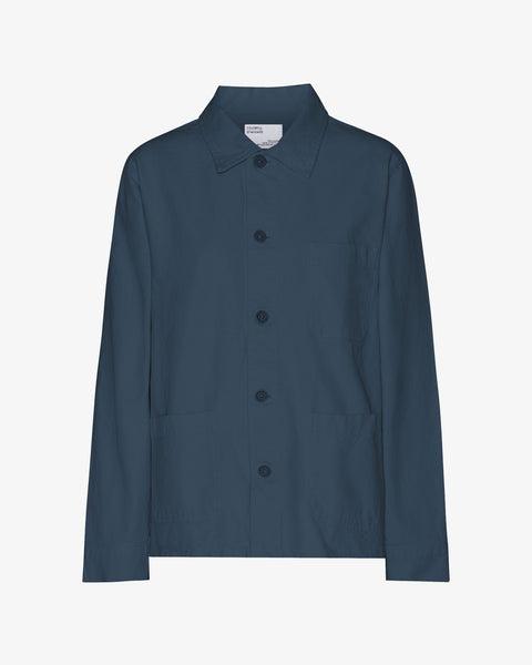 Organic Workwear Jacket - Marine Blue Product Image