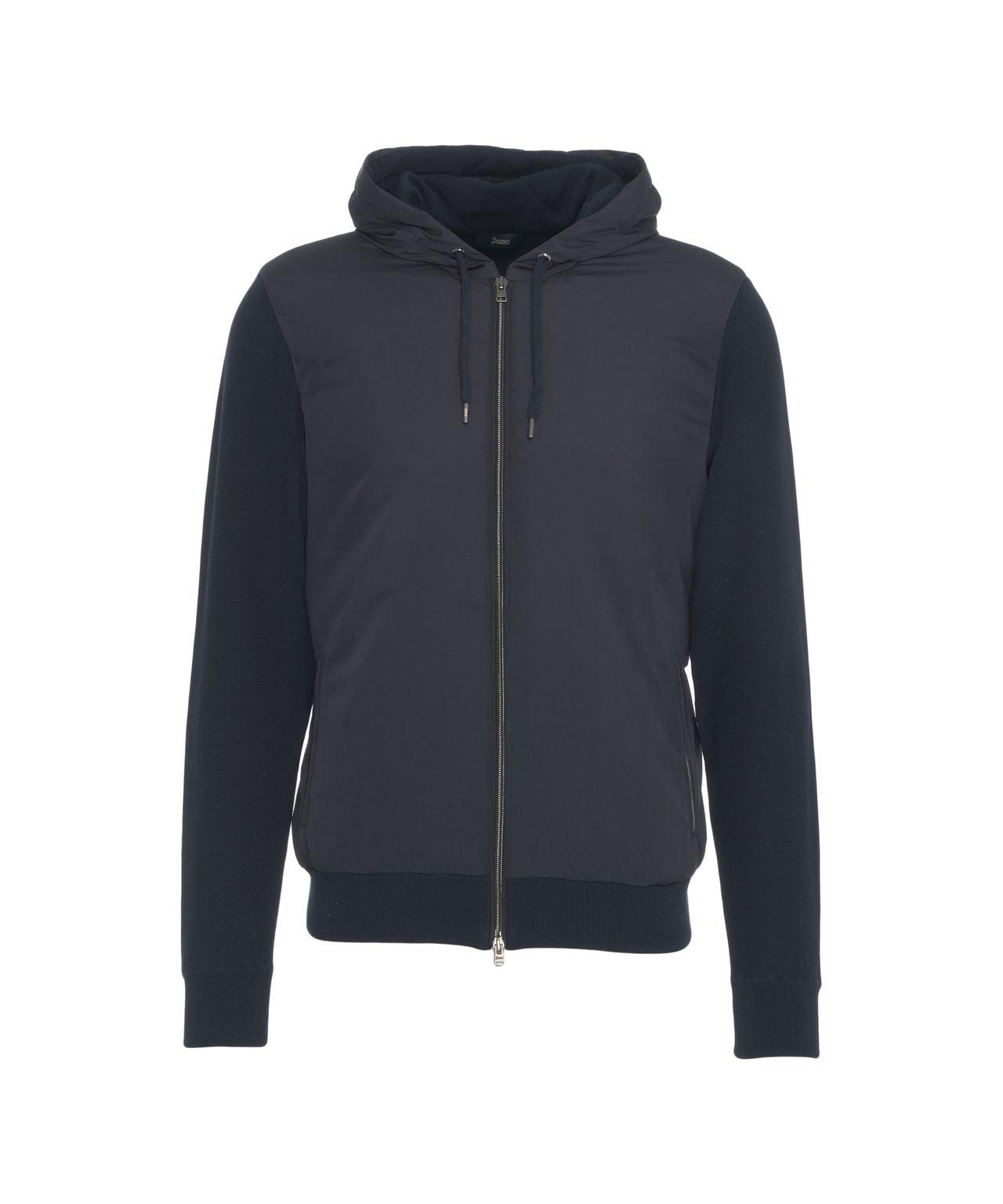 Tricot jacket with padded front Product Image