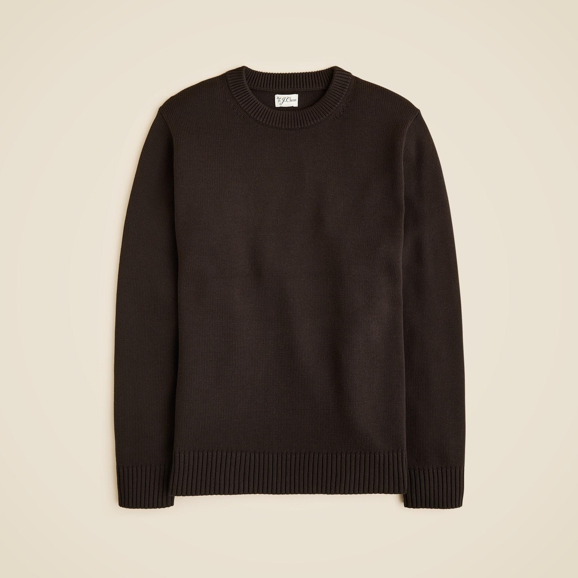 Heritage cotton crewneck sweater Product Image