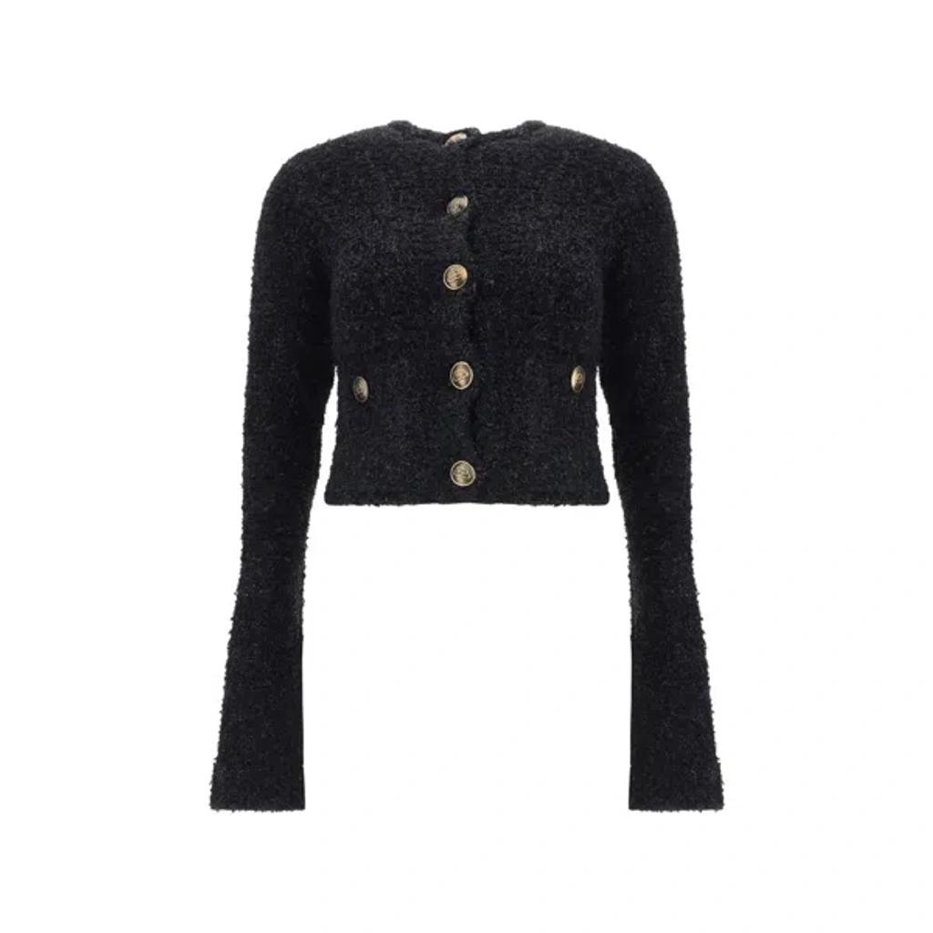 BALENCIAGA Moncler Grenoble Dark Beige Bonnieure Bomber Jacket In Black Product Image