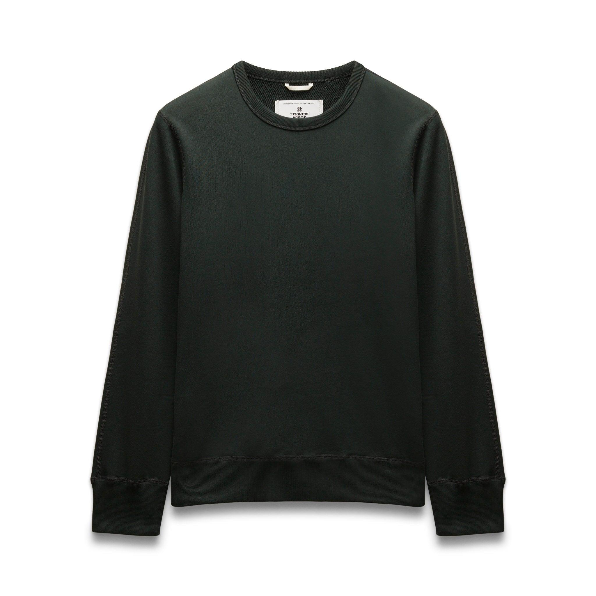 Midweight Terry Slim Crewneck - Vault Male Product Image