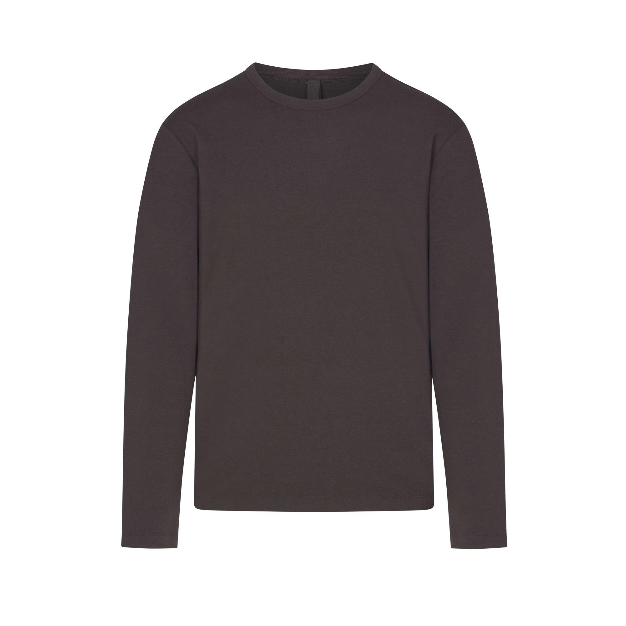 JERSEY LOUNGE MENS RELAXED LONG SLEEVE T-SHIRT | ASH Product Image