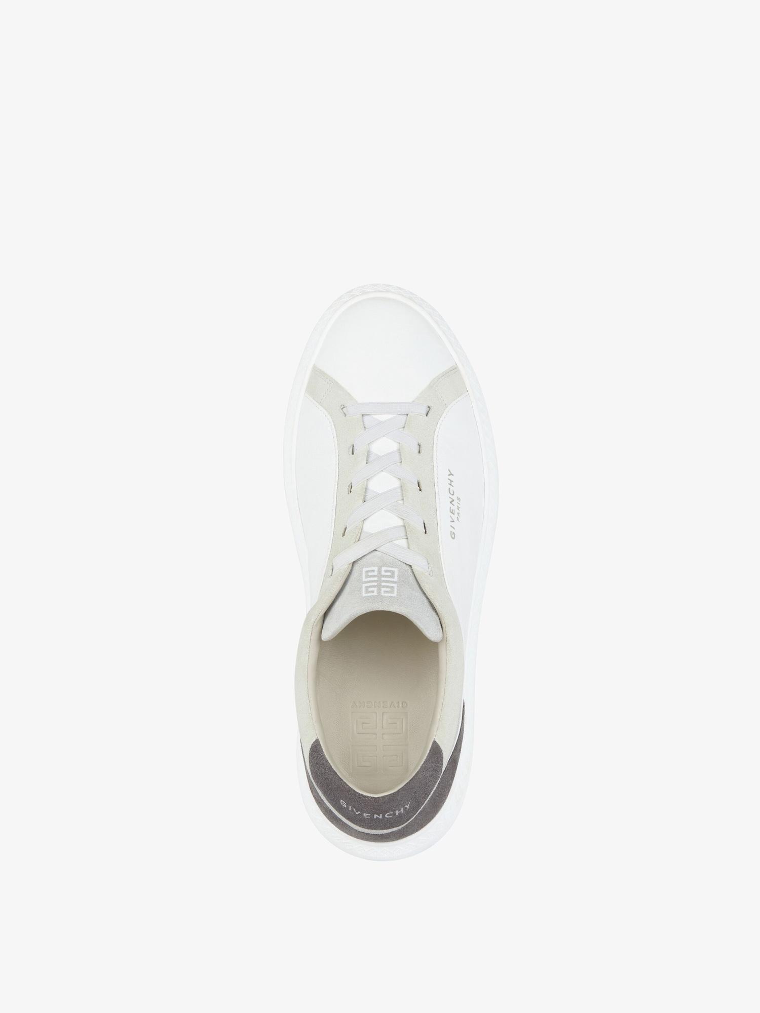 G Set sneakers in leather and suede Product Image