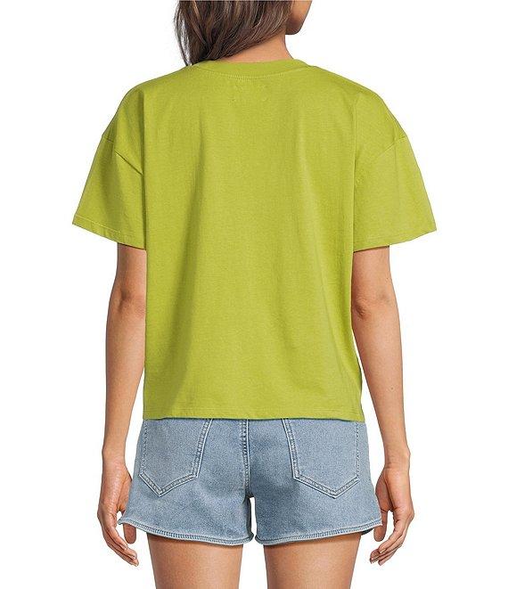 Every Crew Neck Short Sleeve Boxy Tee Product Image