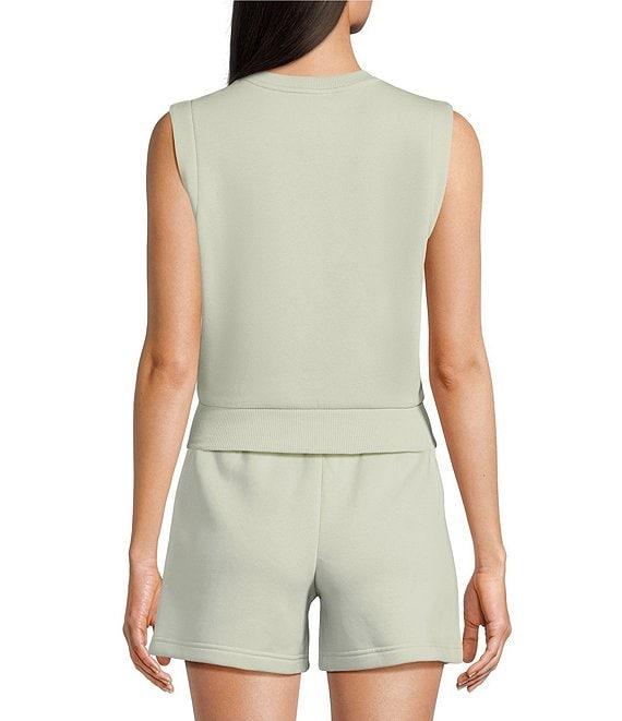 Under Armour Rival Crew Neck Sleeveless Fleece Top Product Image