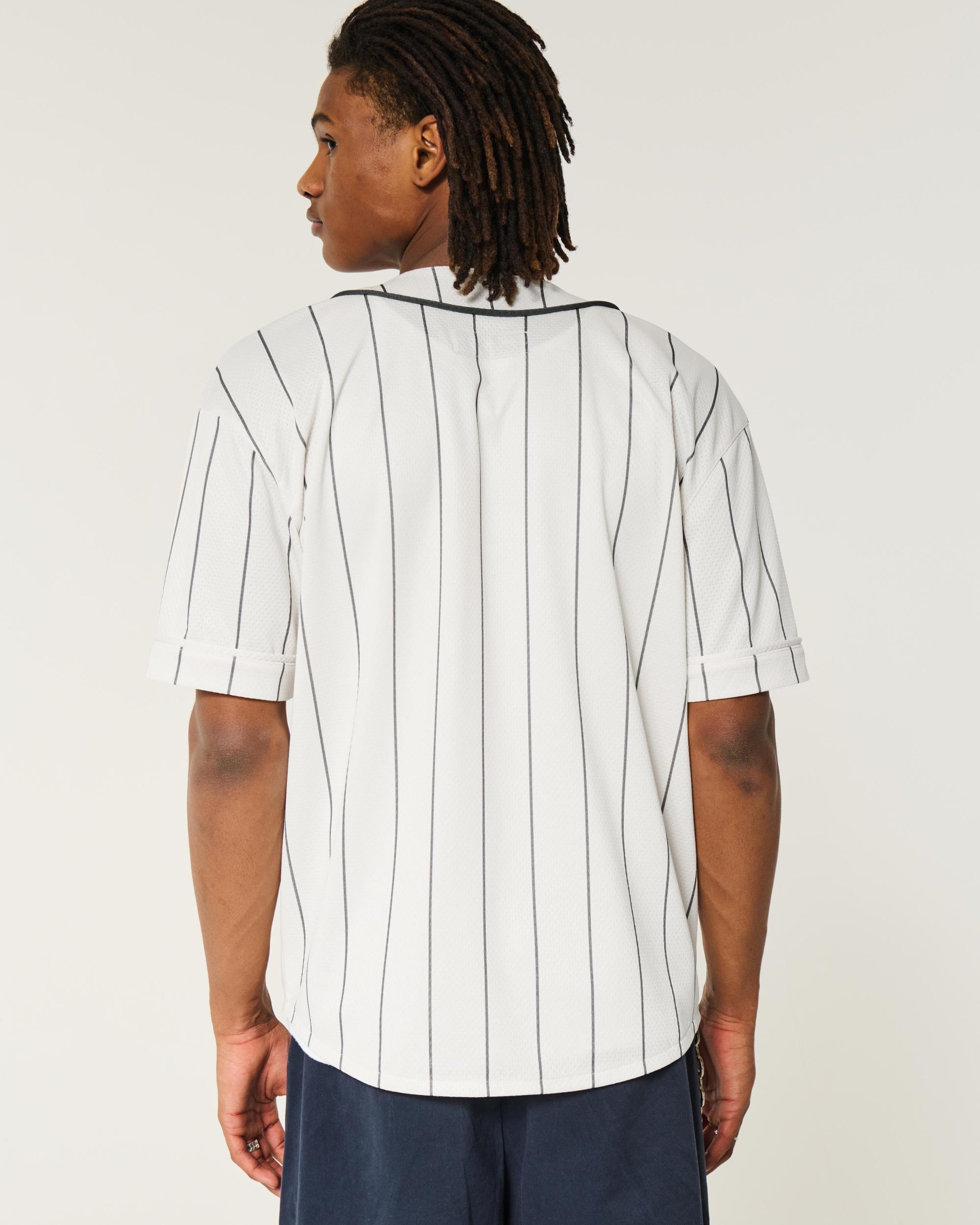 Boxy Looney Tunes Graphic Baseball Jersey Product Image