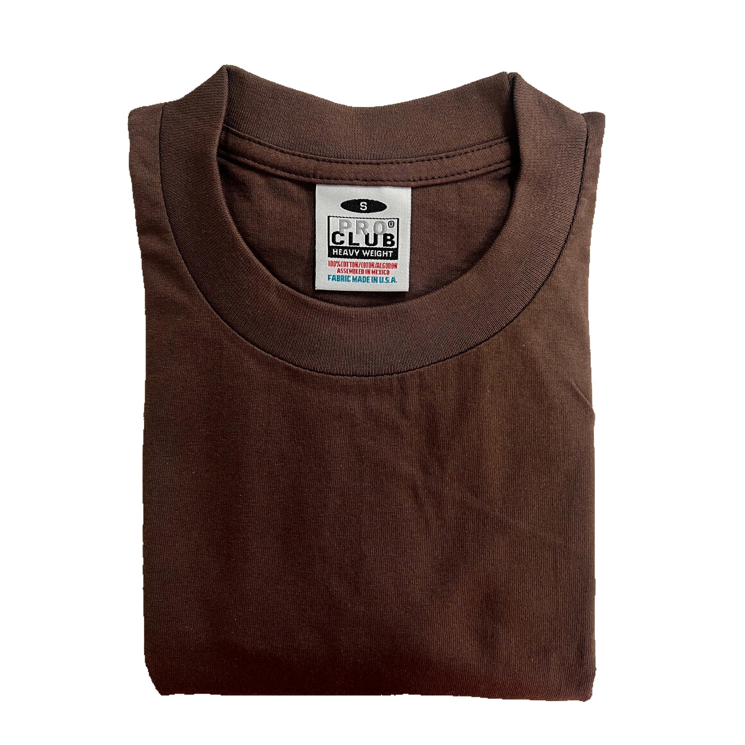 Pro Club Men's Heavyweight Cotton Short Sleeve Crew Neck T-Shirt (More Colors) Male Product Image