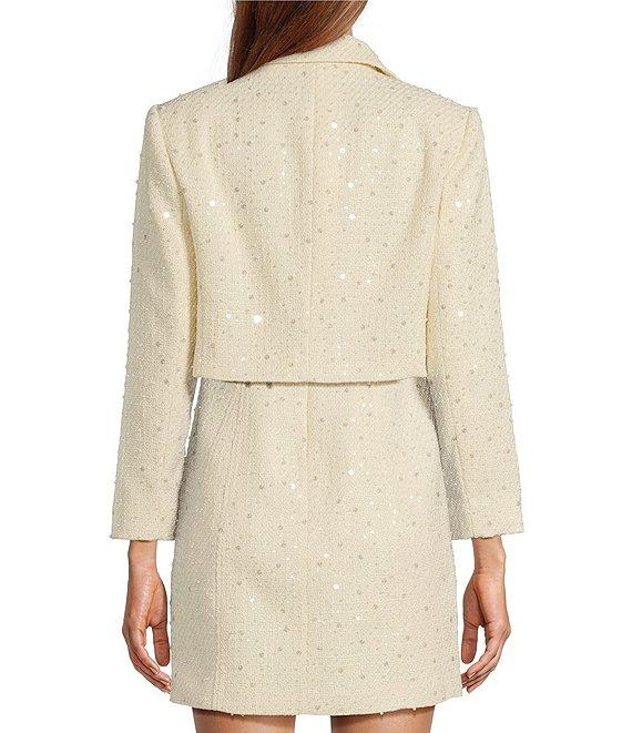 Antonio Melani Rita Sequin Tweed Jacket Product Image