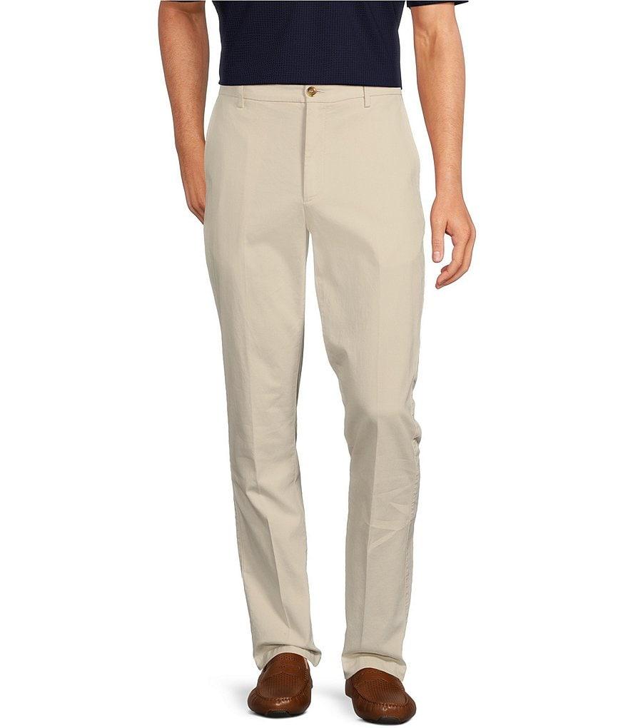 Hart Schaffner Marx New York Fit Flat Front Solid Texture Chino Pants Product Image