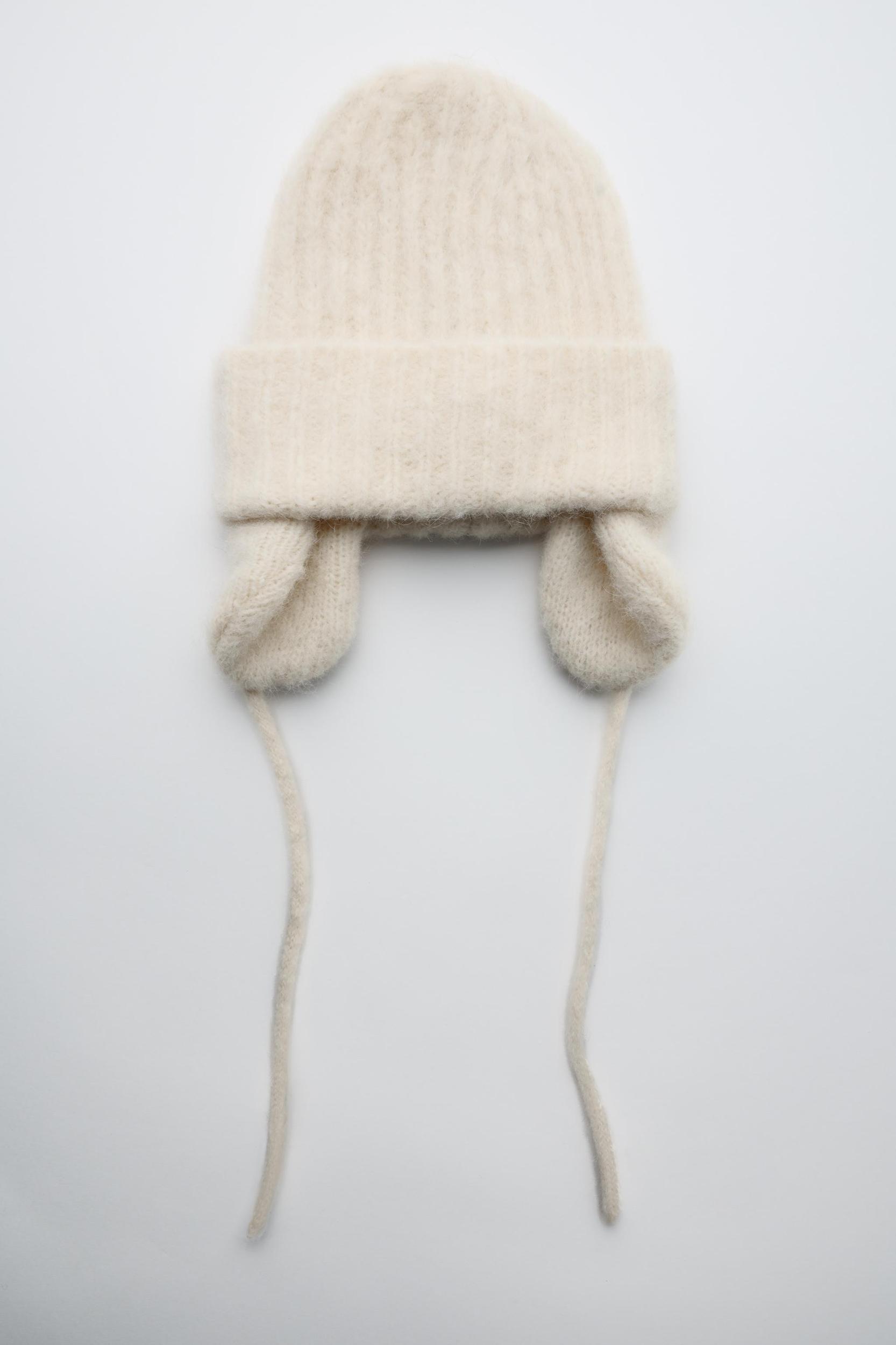 ALPACA BLEND EAR FLAP BEANIE Product Image