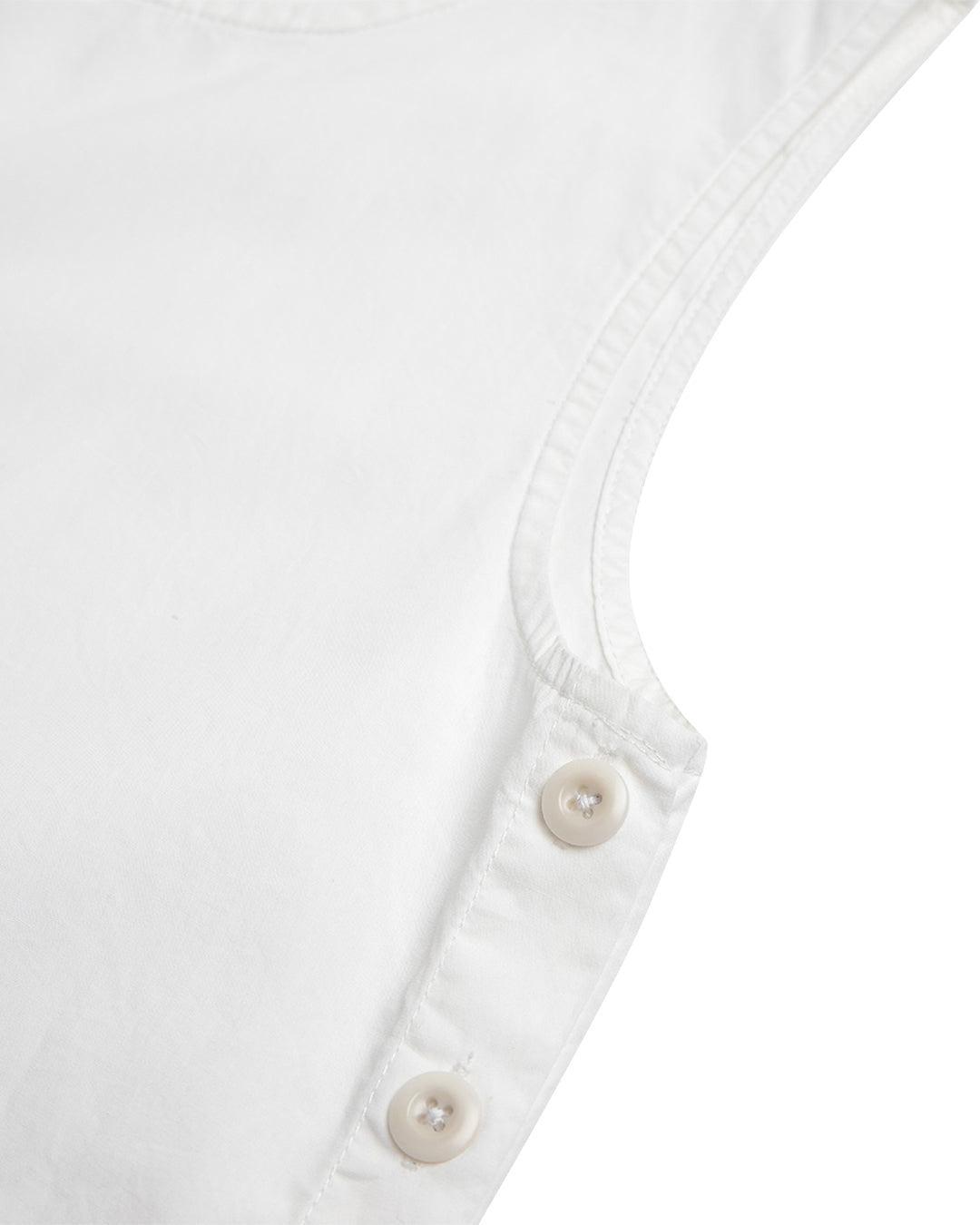 Work Dress (Relaxed Fit) - White Product Image