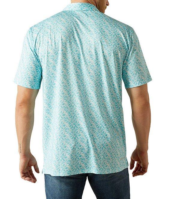Ariat 360 Airflow Classic Fit Short Sleeve Printed Polo Shirt Product Image